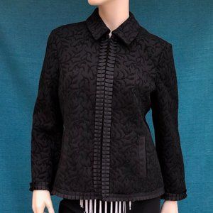 Coldwater Creek Evening Dress Black Jacket (M)